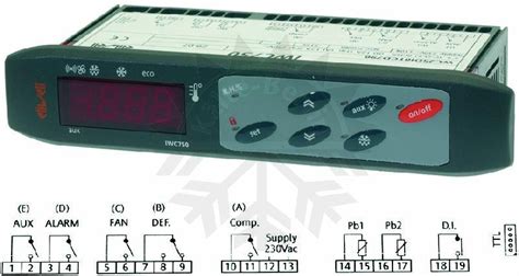 eliwell iwc 750|Panel thermostat iwc 750 ntc 230v .